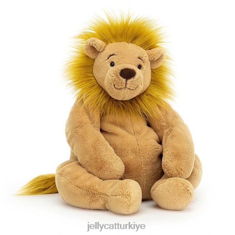 oyuncak Jellycat rumpletum aslanı sarı JNF4L442