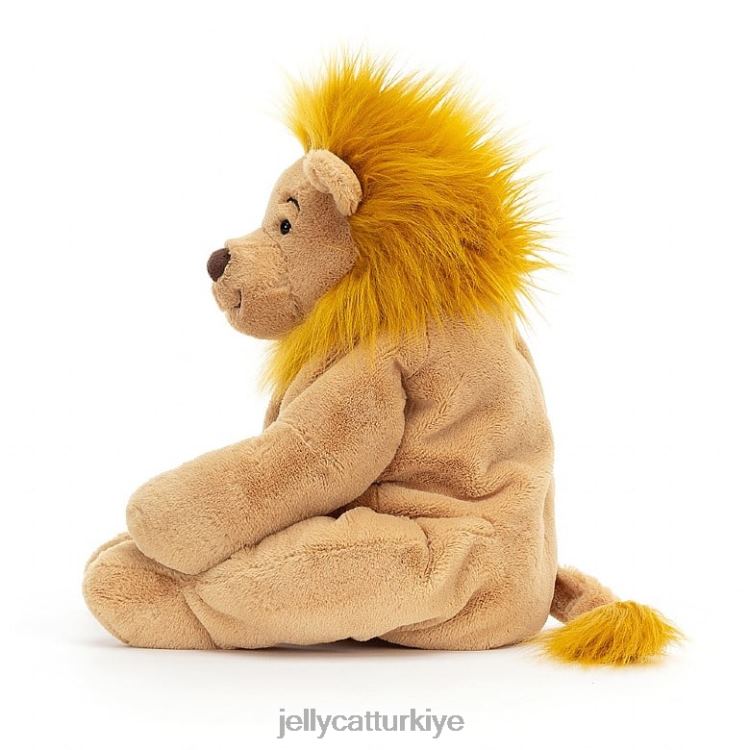 oyuncak Jellycat rumpletum aslanı sarı JNF4L442