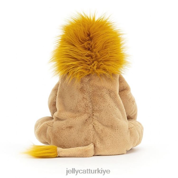 oyuncak Jellycat rumpletum aslanı sarı JNF4L442