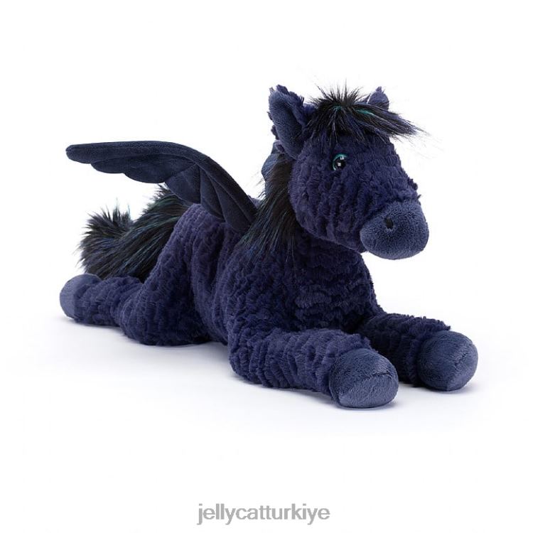 oyuncak Jellycat seraphina pegasus mavi JNF4L439