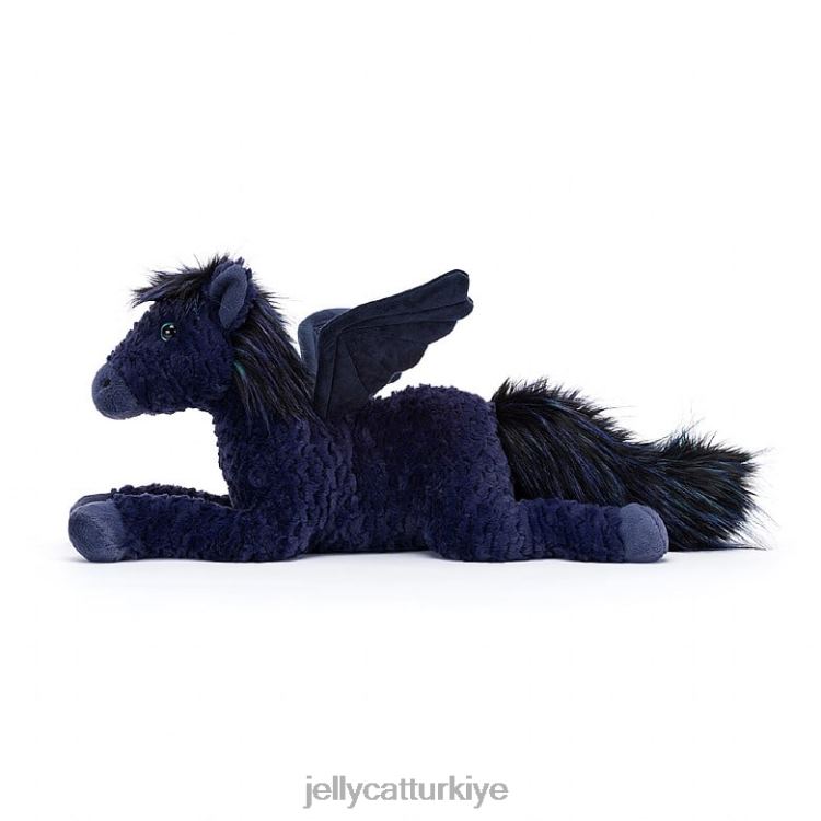 oyuncak Jellycat seraphina pegasus mavi JNF4L439