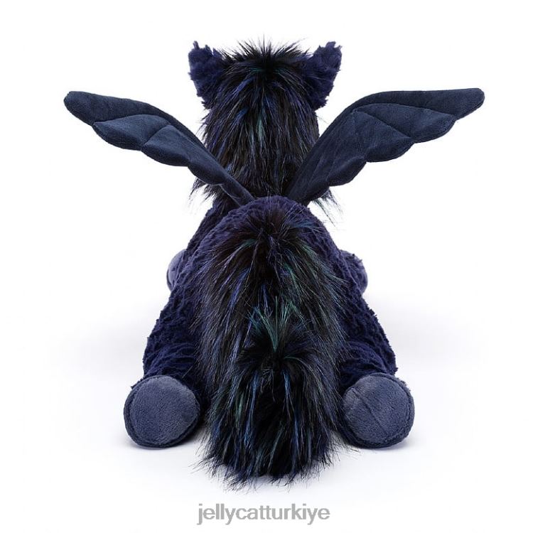 oyuncak Jellycat seraphina pegasus mavi JNF4L439