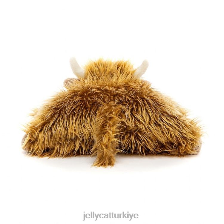 oyuncak Jellycat yer mantarı yayla inek kahverengi JNF4L549