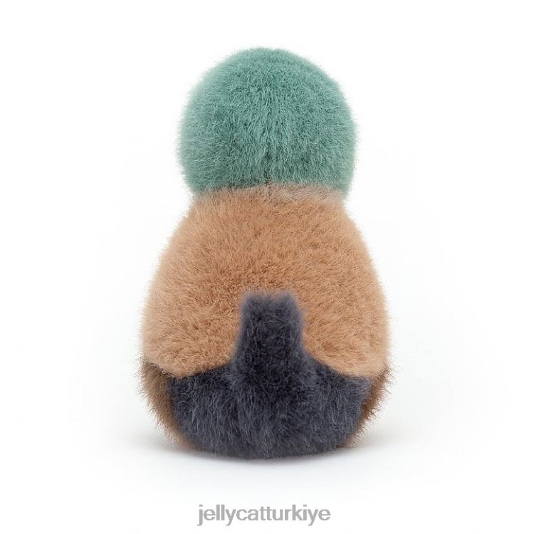 oyuncak Jellycat kuş yavrusu yeşilbaş çok renkli JNF4L45
