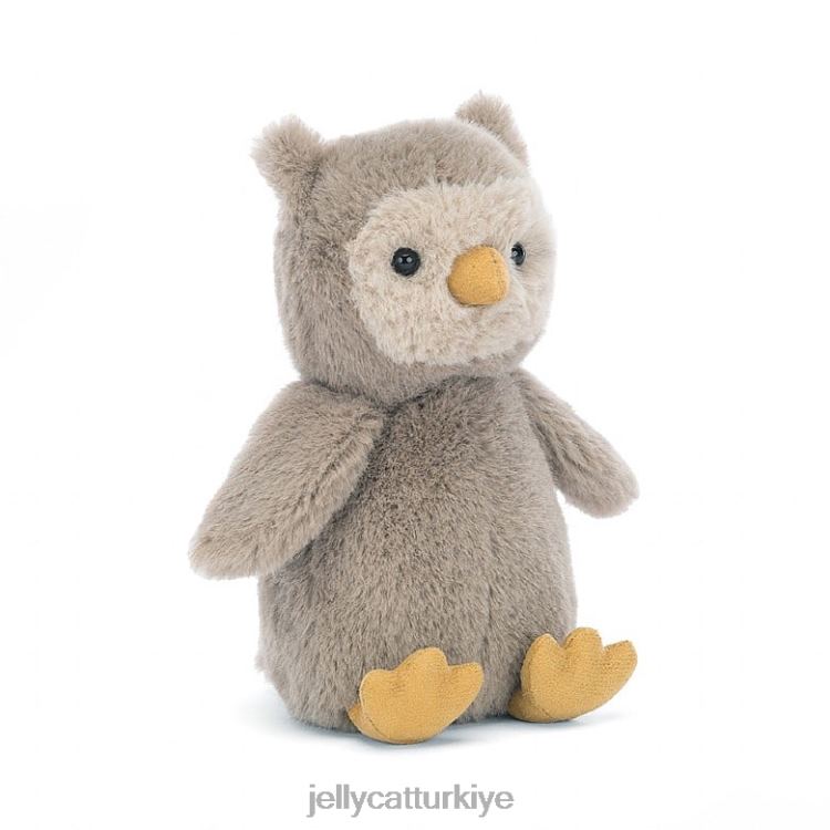 oyuncak Jellycat nippit baykuş gri JNF4L234