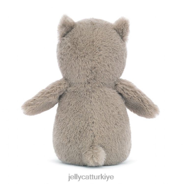 oyuncak Jellycat nippit baykuş gri JNF4L234