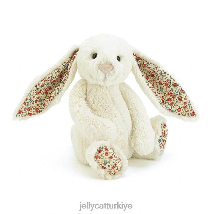 oyuncak Jellycat çiçeği tavşan kreması JNF4L587
