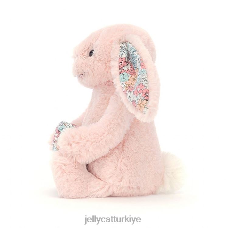 oyuncak Jellycat çiçek kalp lale tavşan pembe JNF4L348