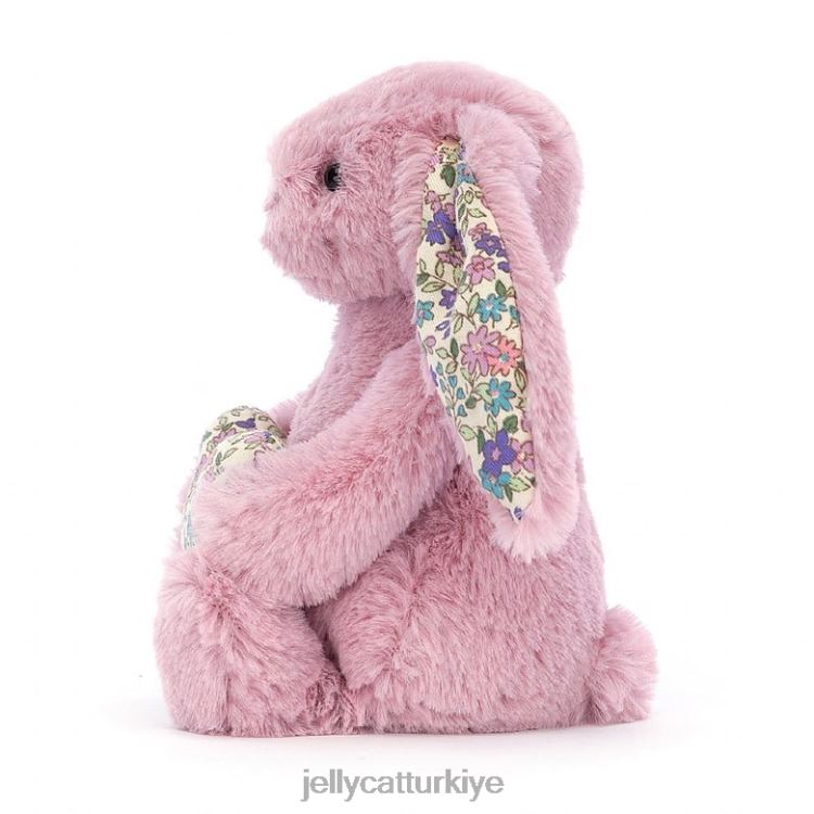 oyuncak Jellycat çiçek kalp lale tavşan pembe JNF4L348