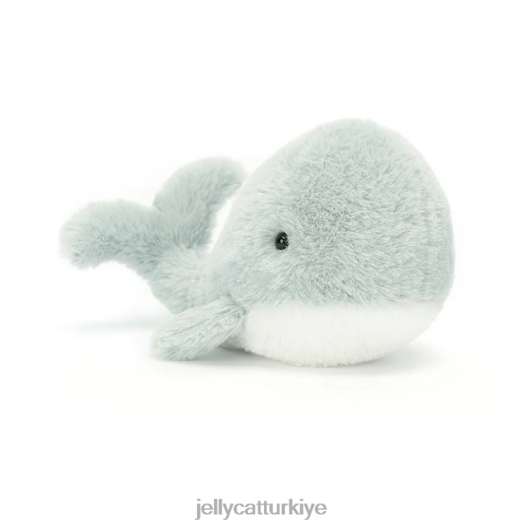 oyuncak Jellycat dalgalı balina grisi JNF4L665