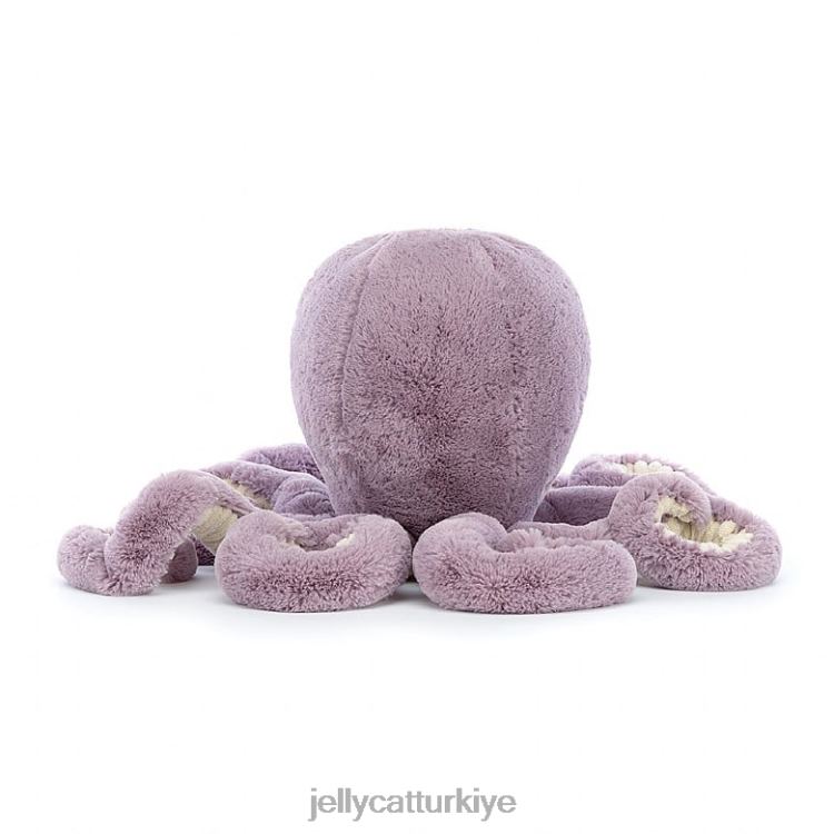 oyuncak Jellycat maya ahtapot mor JNF4L185