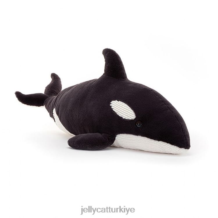 oyuncak Jellycat orca ollivander siyah ve beyaz JNF4L405