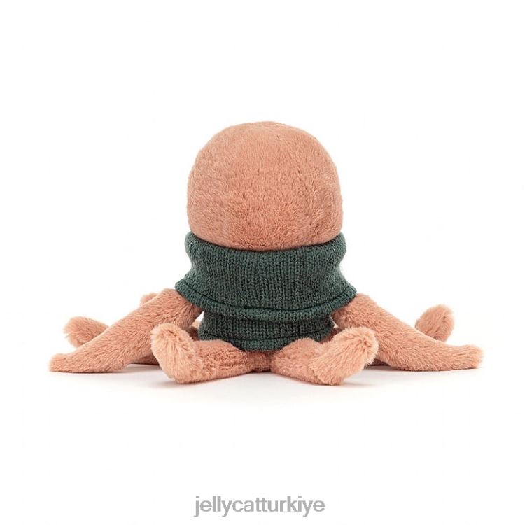 oyuncak Jellycat rahat mürettebat ahtapot kayısı JNF4L231