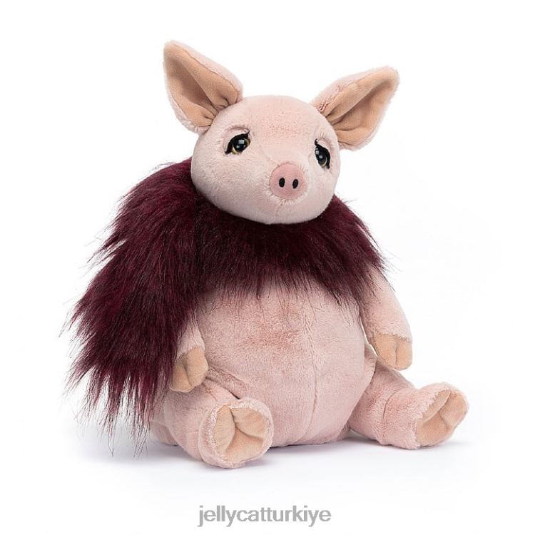 oyuncak Jellycat Glamorama domuz pembesi JNF4L434