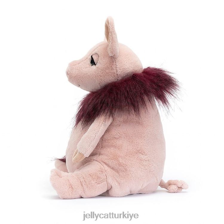 oyuncak Jellycat Glamorama domuz pembesi JNF4L434
