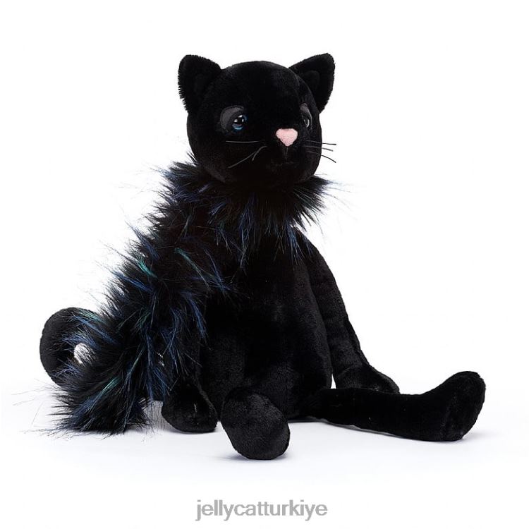 oyuncak Jellycat Glamorama kedi siyah JNF4L404