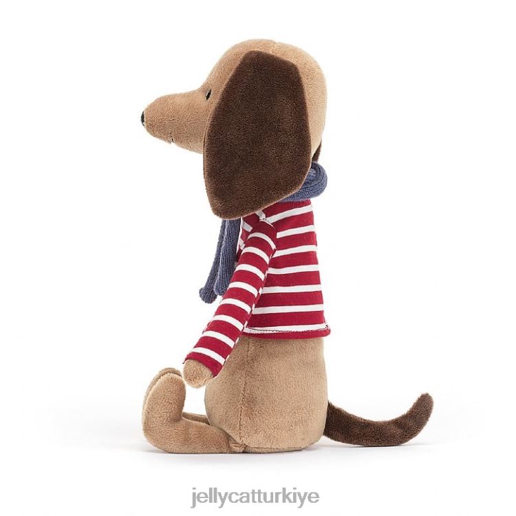 oyuncak Jellycat beatnik dostum sosis köpek tan JNF4L181