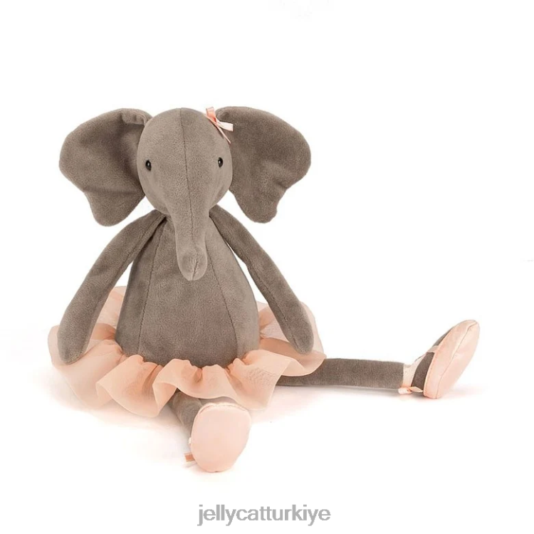 oyuncak Jellycat dans eden darcey fil gri JNF4L340
