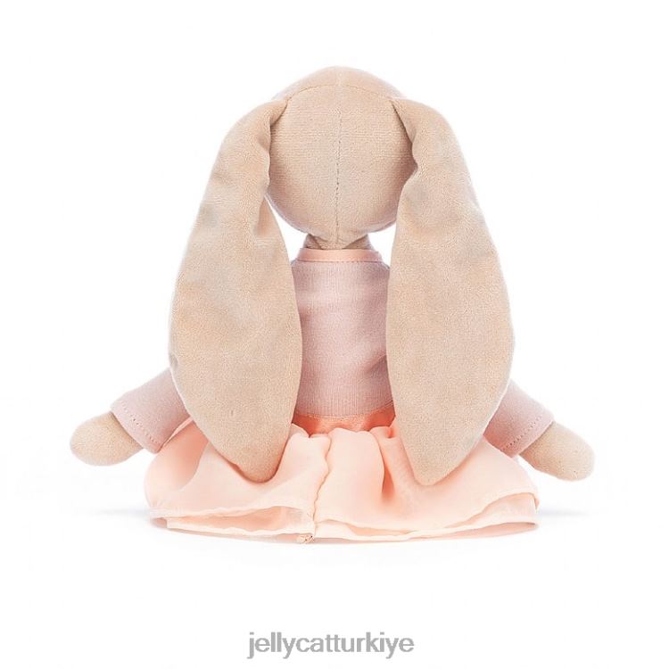 oyuncak Jellycat lila balerin tavşan bej JNF4L323