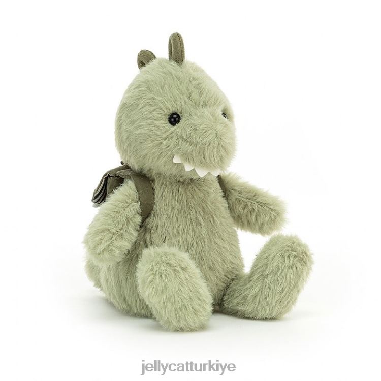 oyuncak Jellycat sırt çantası dino yeşil JNF4L617