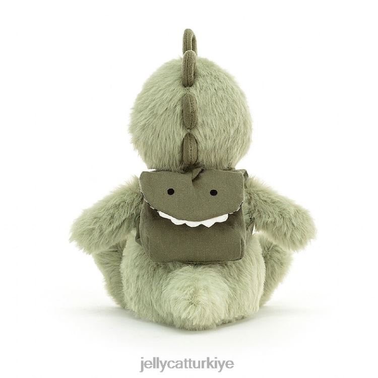 oyuncak Jellycat sırt çantası dino yeşil JNF4L617