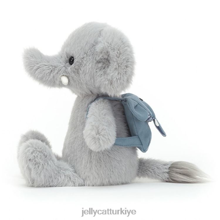 oyuncak Jellycat sırt çantası fil grisi JNF4L618
