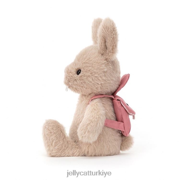 oyuncak Jellycat sırt çantası tavşan pembesi JNF4L410