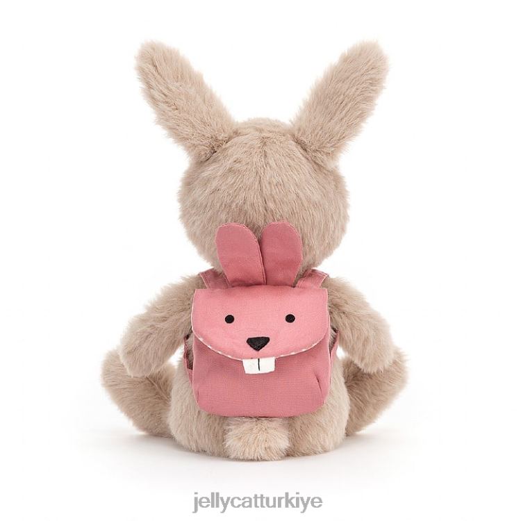 oyuncak Jellycat sırt çantası tavşan pembesi JNF4L410
