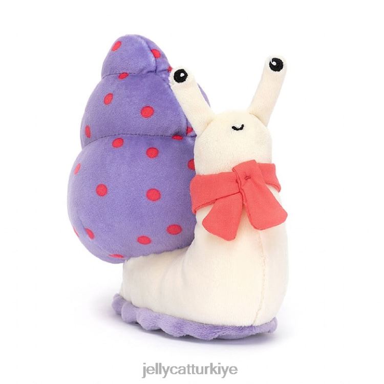 oyuncak Jellycat salyangoz mor JNF4L263