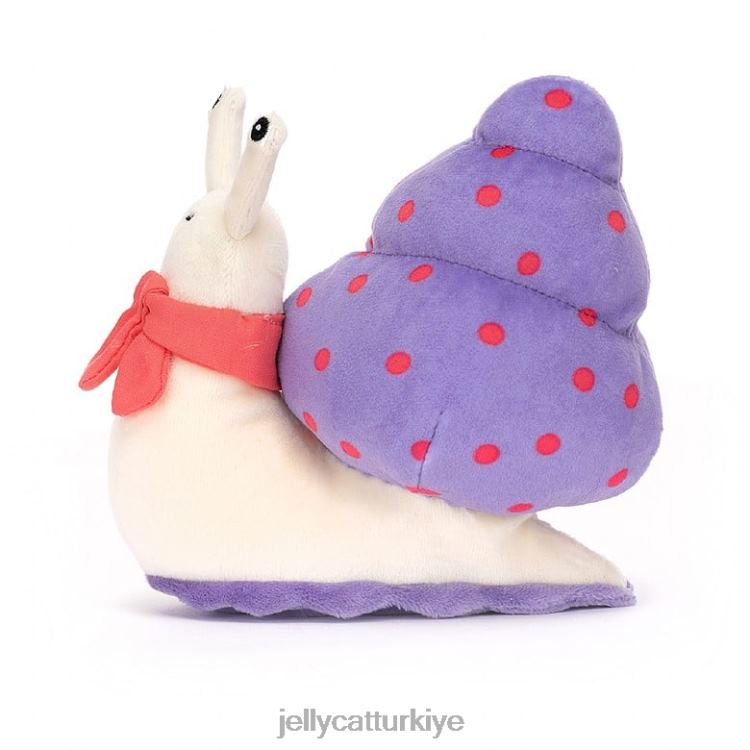 oyuncak Jellycat salyangoz mor JNF4L263