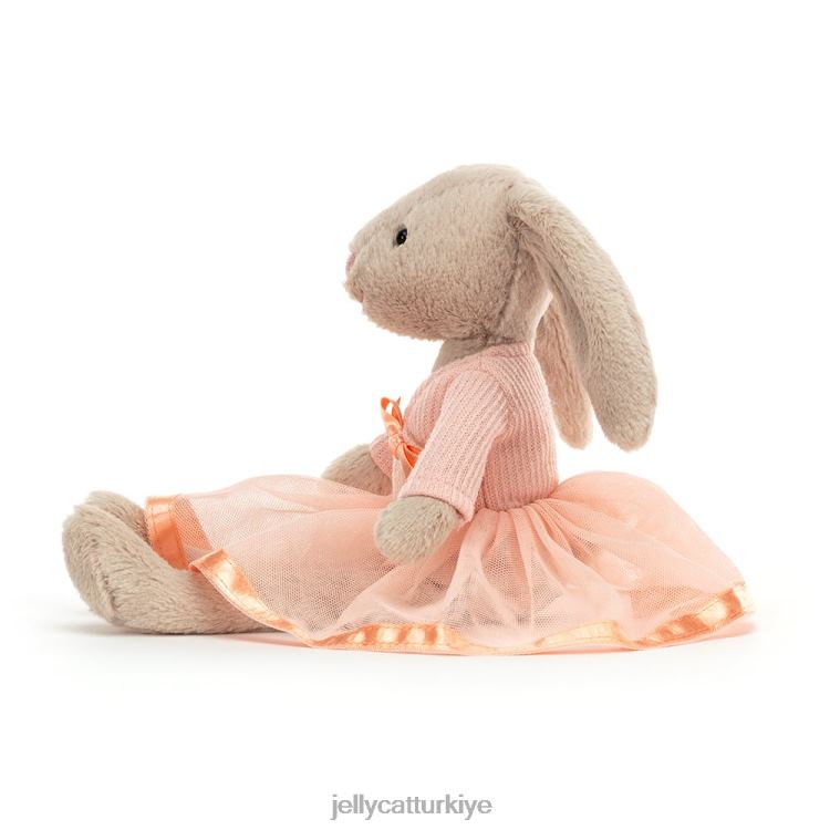 oyuncak Jellycat tartan lottie tavşanı kırmızı JNF4L168