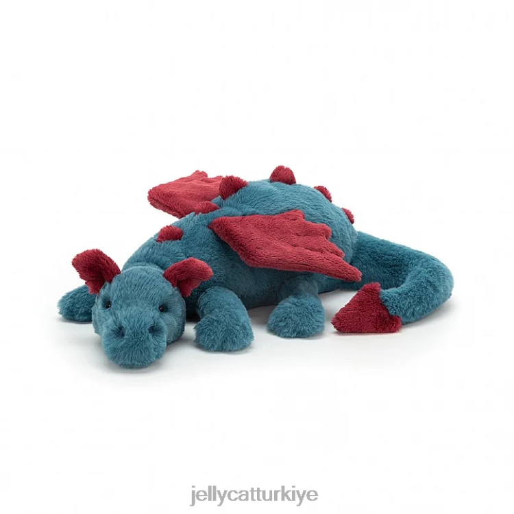 oyuncak Jellycat dexter ejderha mavisi JNF4L622