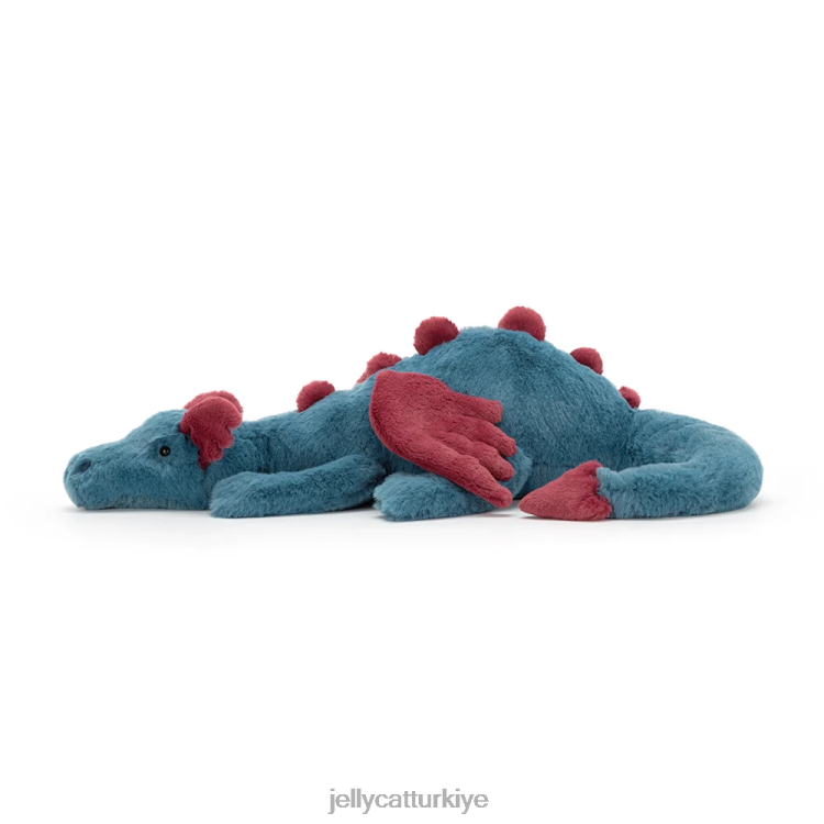oyuncak Jellycat dexter ejderha mavisi JNF4L622