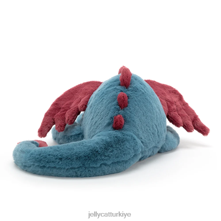 oyuncak Jellycat dexter ejderha mavisi JNF4L622