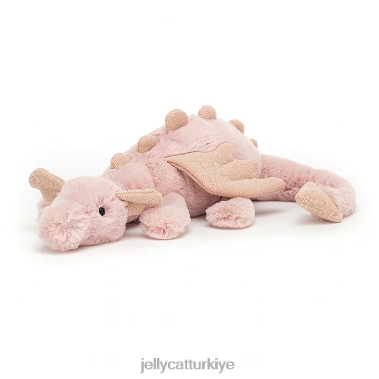 oyuncak Jellycat gül ejderha pembe JNF4L106