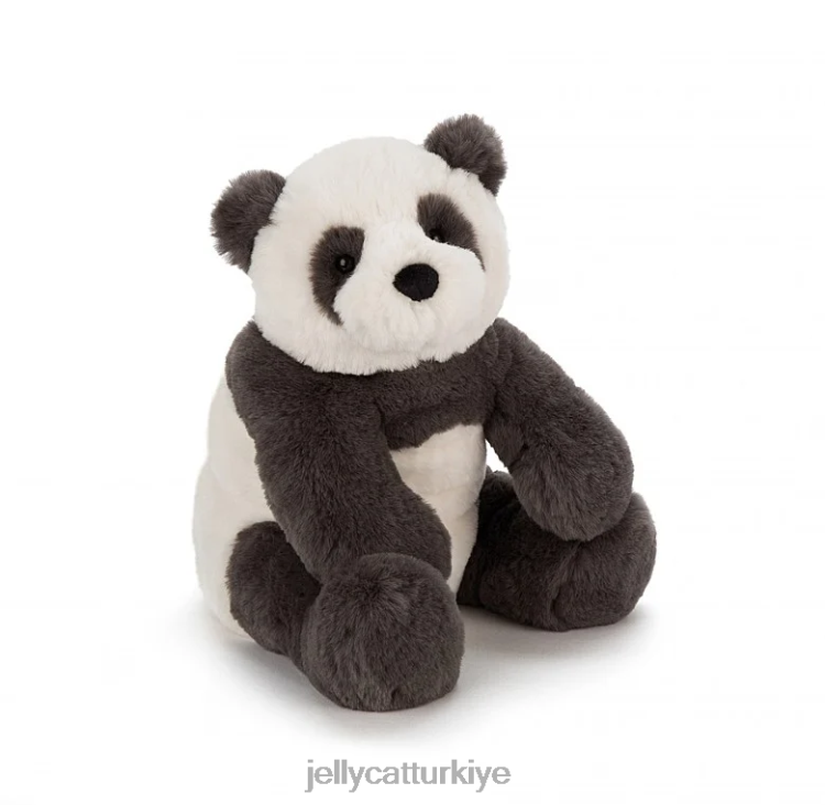 oyuncak Jellycat harry panda yavrusu siyah ve beyaz JNF4L401