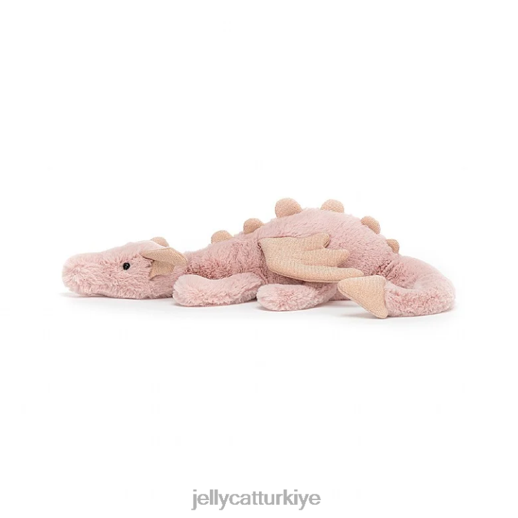 oyuncak Jellycat kar ejderhası beyaz JNF4L51