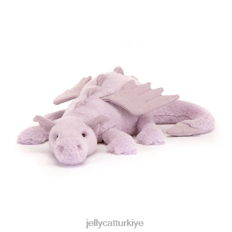 oyuncak Jellycat lavanta ejderha leylak JNF4L41