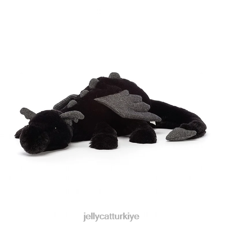oyuncak Jellycat oniks ejderha siyahı JNF4L543