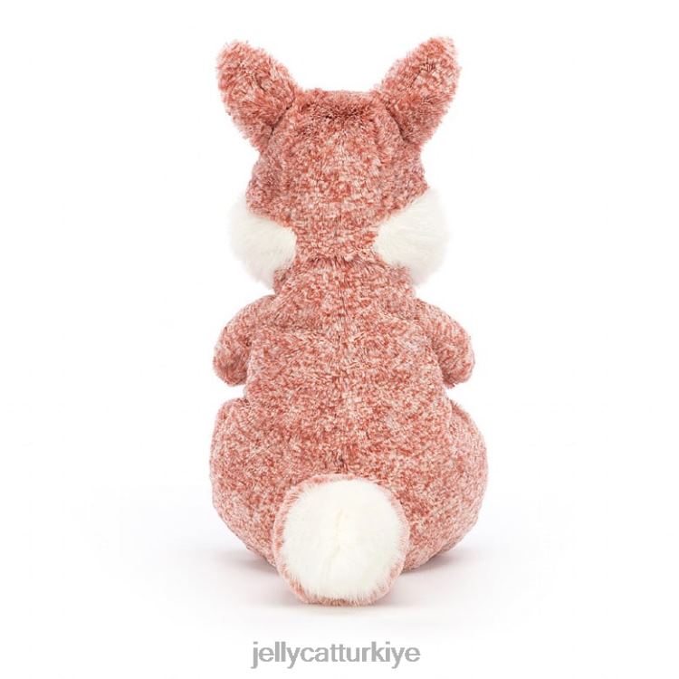 oyuncak Jellycat ambrosie tilki kahverengi ve beyaz JNF4L408
