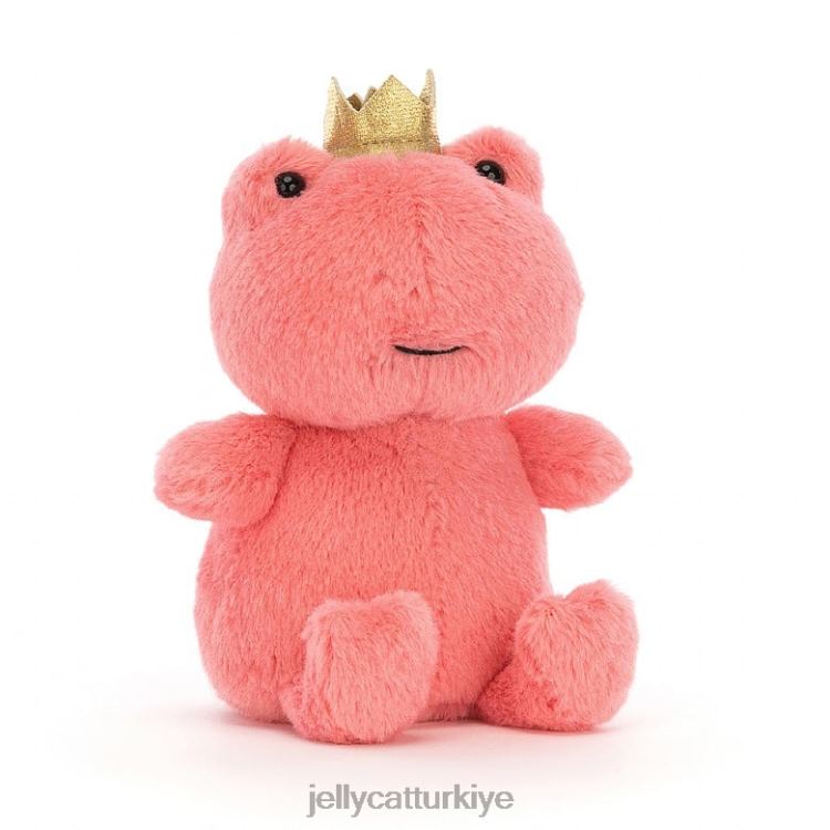 oyuncak Jellycat şarlatan kurbağa pembesini taçlandırıyor JNF4L37