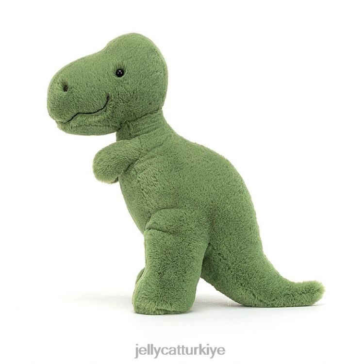 oyuncak Jellycat fosilleşmiş t-rex yeşili JNF4L495