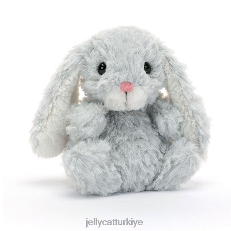 oyuncak Jellycat nefis tavşan gümüş JNF4L542