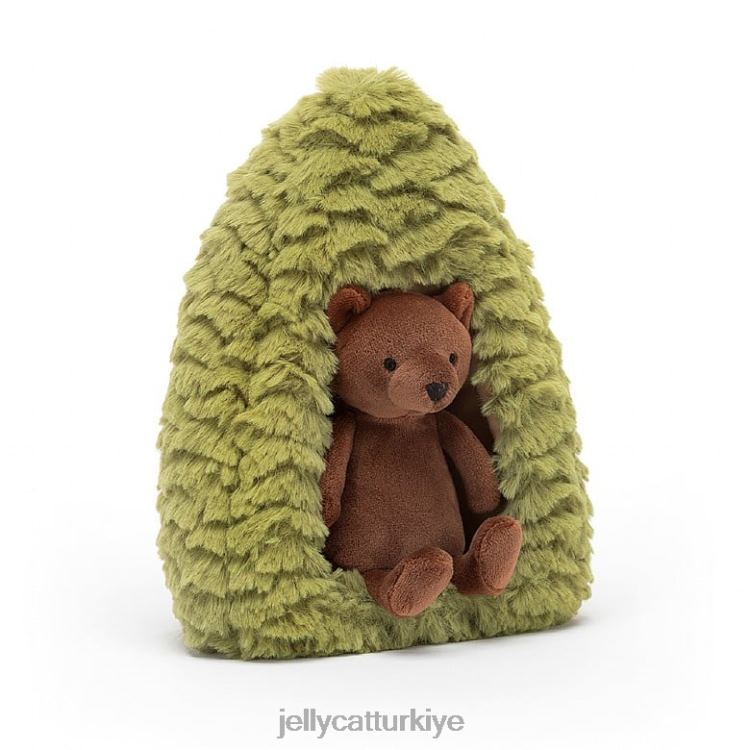 oyuncak Jellycat orman faunası ayı kahverengi JNF4L308