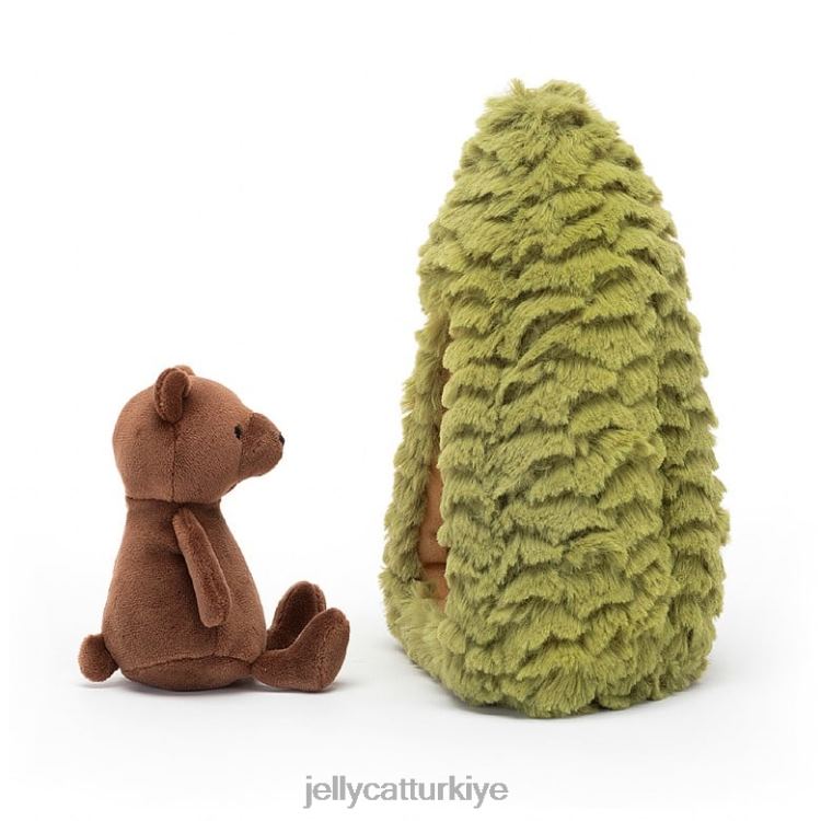 oyuncak Jellycat orman faunası kurbağa yeşil JNF4L143