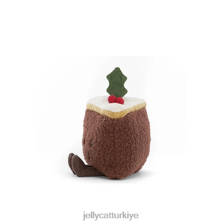 oyuncak Jellycat eğlenceli Noel pastası dilimi çok renkli JNF4L199
