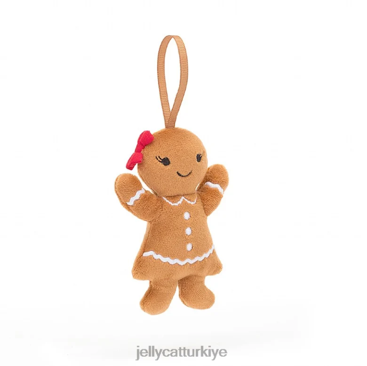 oyuncak Jellycat şenlikli çılgınlık zencefilli kurabiye yakut bej JNF4L627