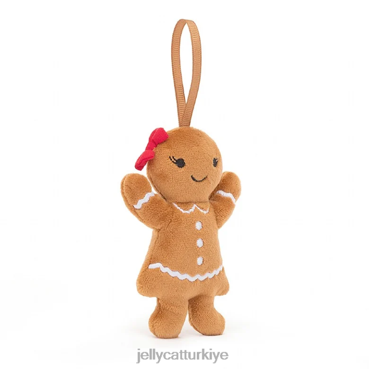 oyuncak Jellycat şenlikli çılgınlık zencefilli kurabiye yakut bej JNF4L627