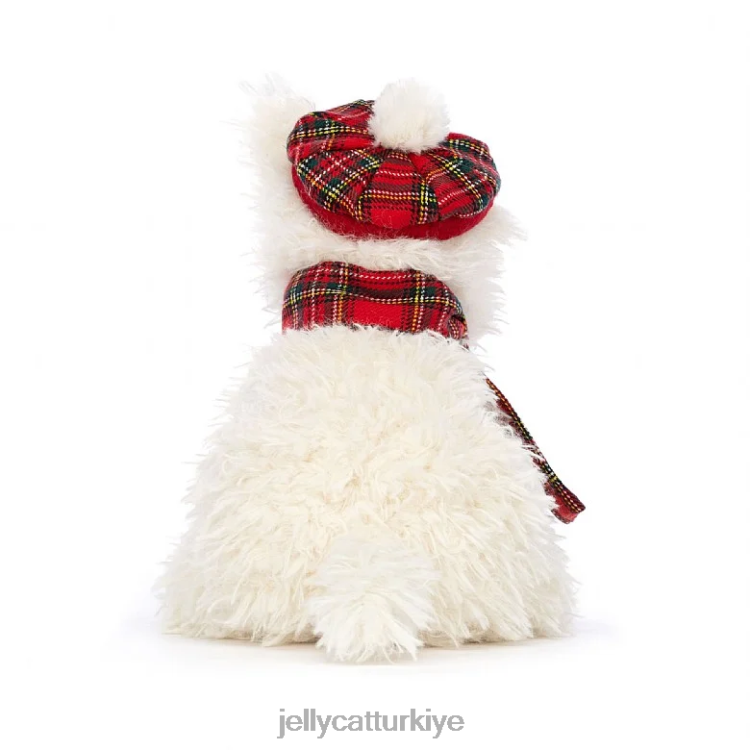 oyuncak Jellycat kış ısıtıcı munro scottie köpek kremi JNF4L52