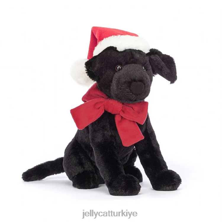 oyuncak Jellycat kış ısıtıcı pippa labrador siyah JNF4L151